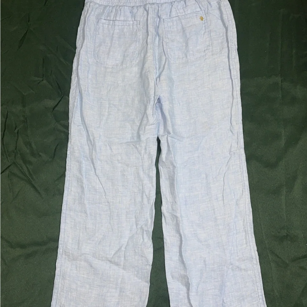 Lily Pulitzer Deri Linen Palazzo Pants - Picture 2 of 3